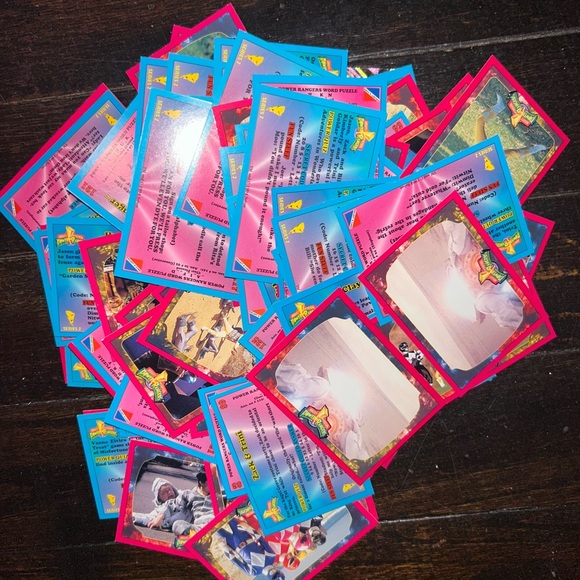Power Ranger Trading Cards - Multicolor - Picture 2 of 2